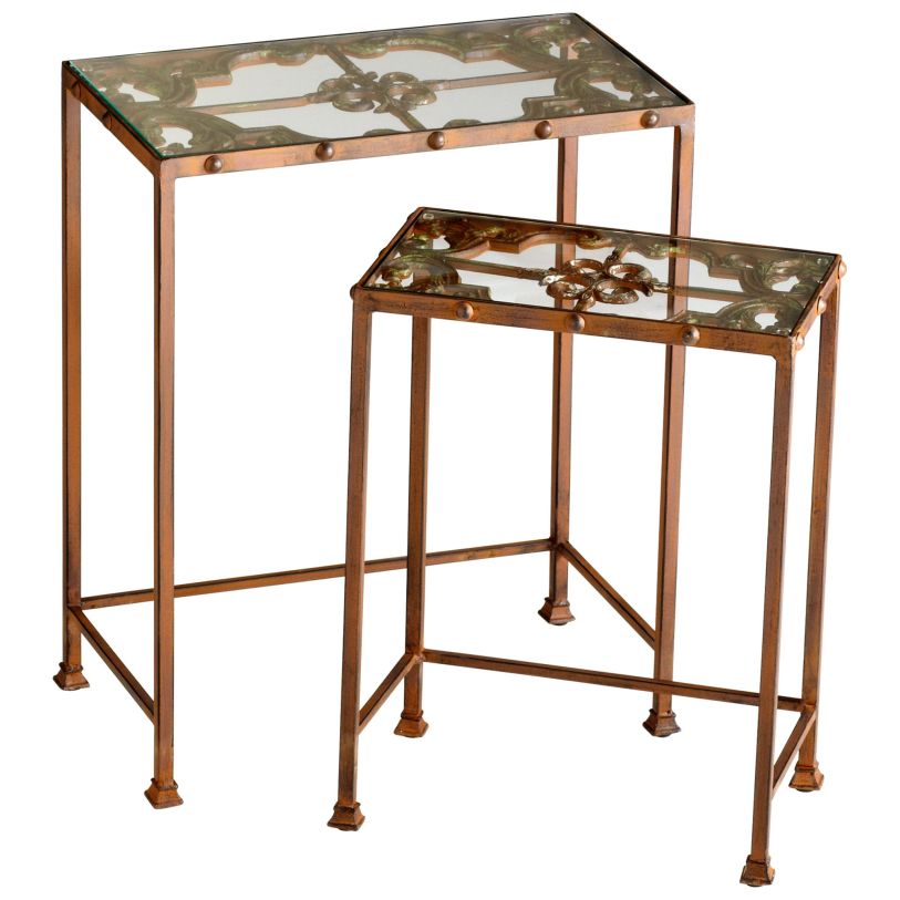 Cyan Design Gunnison Nesting Tables in Rust 4887 PROMO