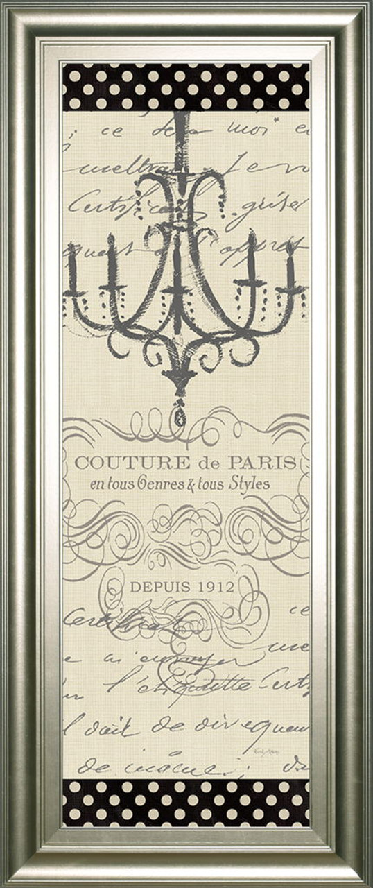 French Courture Panel II By Emily Adams – Beige