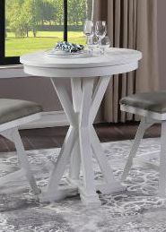 ECI Furniture Bianca Counter Height Pub Table in White 1060-01-CPT  PROMO