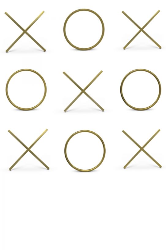 Meridian XOXO Wall DÃ©cor in Gold Stainless Steel 431