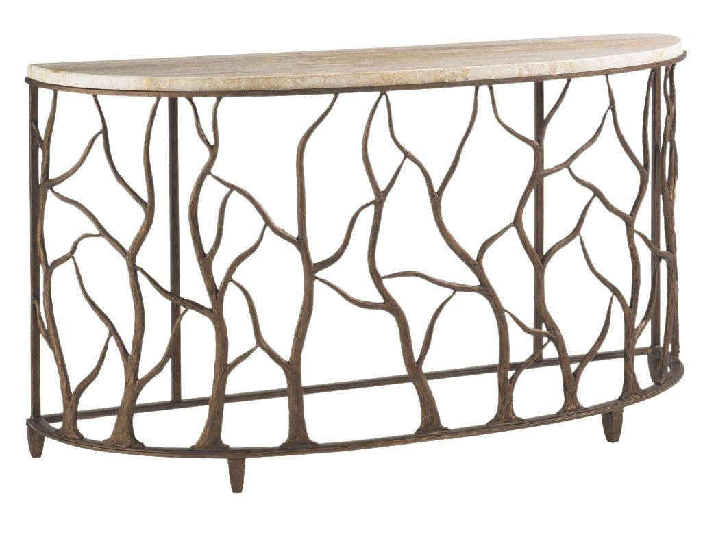 Tommy Bahama Road To Canberra Bannister Garden Console Table  PROMO