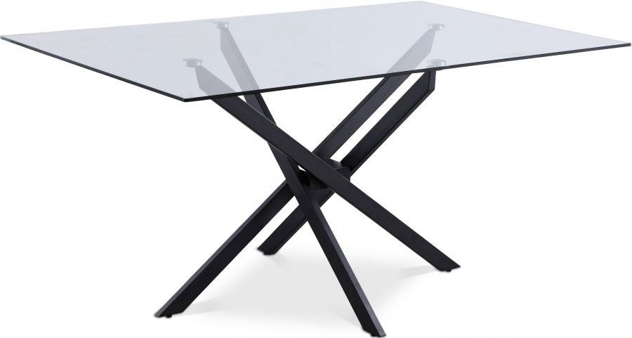 Meridian Xander Dining Table in Matte Black 903-T