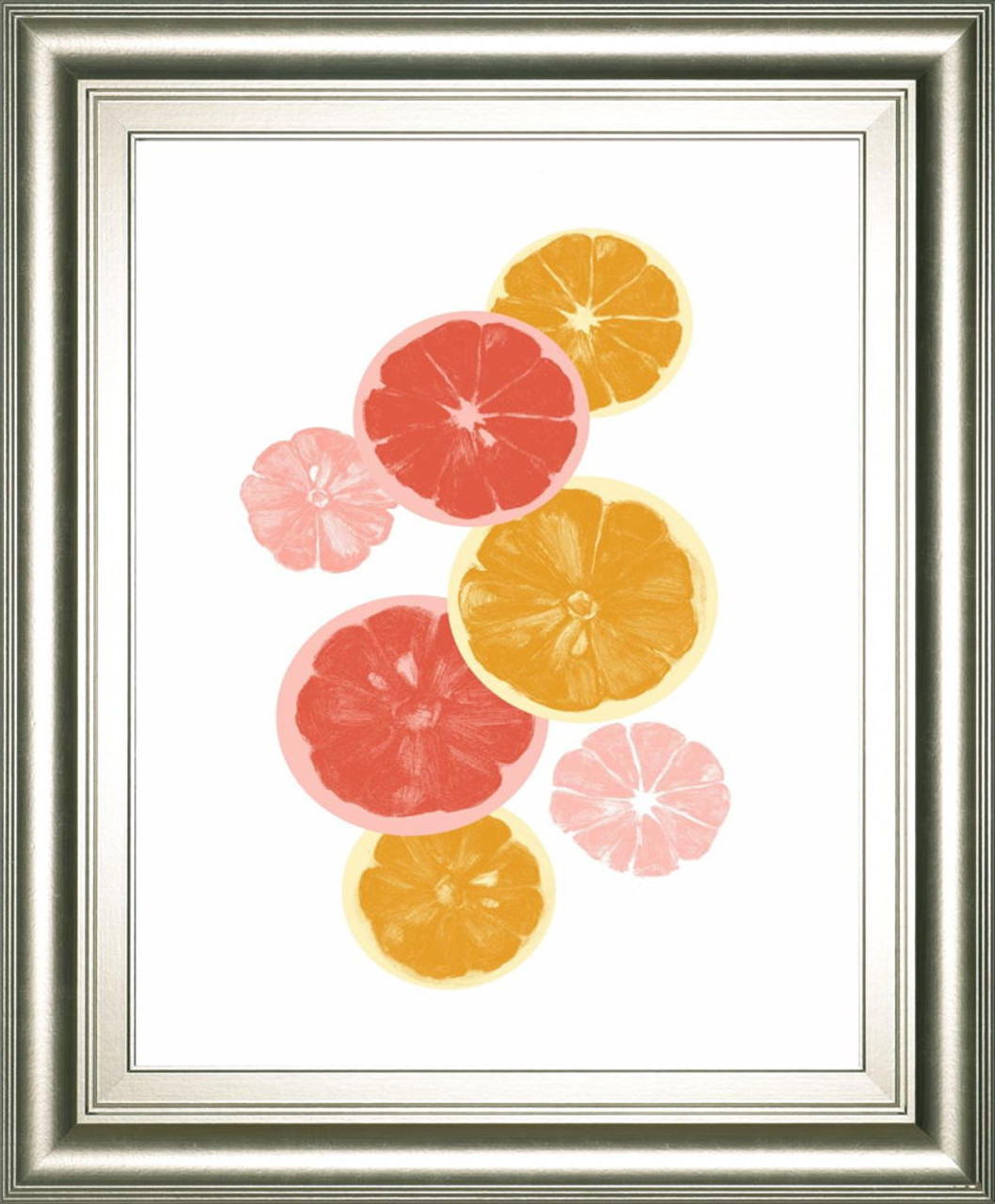 22×26 Festive Fruit II By Emma Caroline – Orange