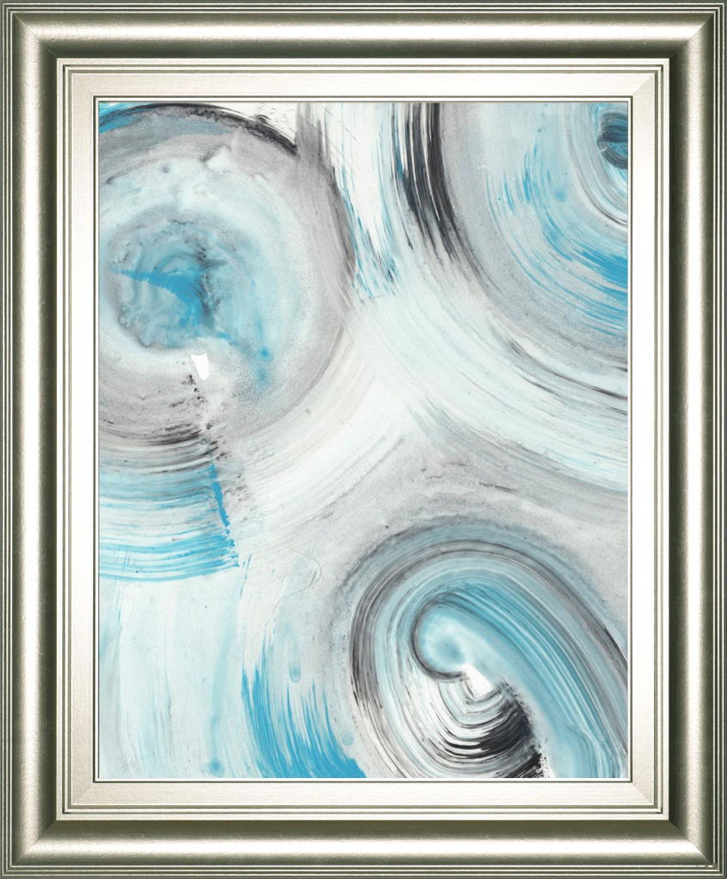 22×26 Ripple Effect V By Ethan Harper – Light Blue