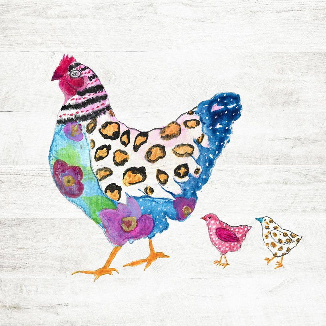 Funky Chicken By Tava Studios – Light Blue