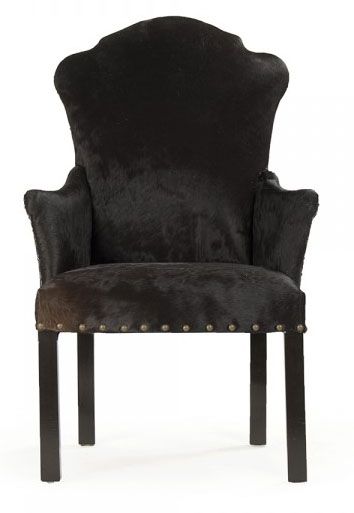 Zentique #60 Arm Chair in Black (Set of 2)