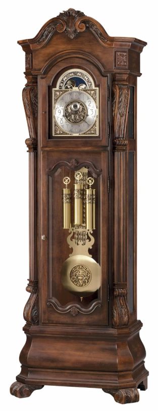 Howard Miller Hamlin Floor Clock in Rustic Cherry 611025 CODE:UNIV20 for 20% Off