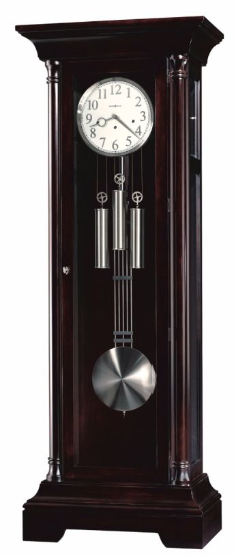 Howard Miller Seville Floor Clock in Black Coffee 611032 CODE:UNIV20 for 20% Off