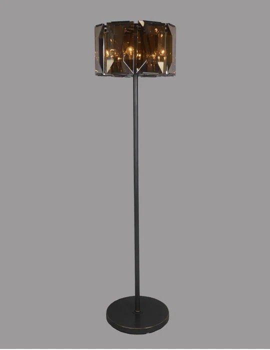 Moti Furniture Eva Floor Lamp in Antique Bronze 64110001