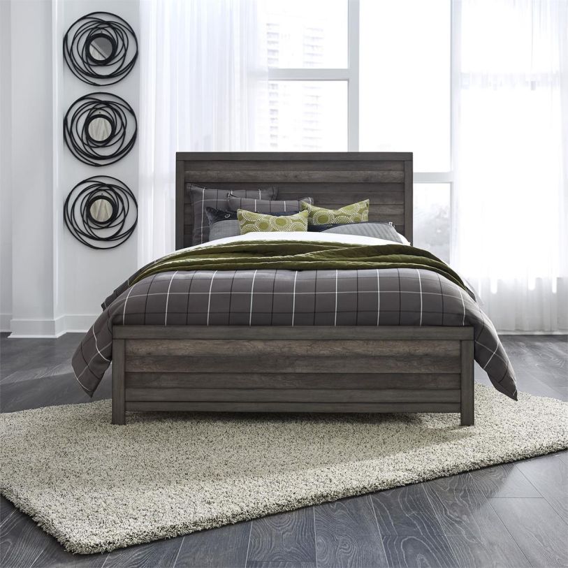 Liberty Furniture Tanners Creek Twin Panel Bed in Greystone 686-BR-TPB  EST SHIP TIME APPX 4 WEEKS