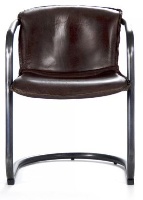 Zentique Kye Arm Chair in Brown (Set of 2) PF7131