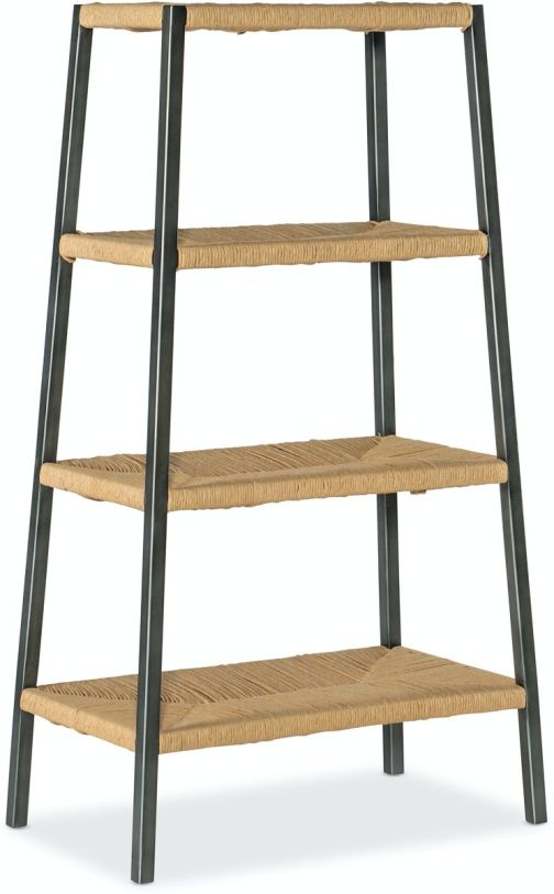 Hooker Furniture Commerce and Market Bookcase in Black 7228-50649-00 PROMO