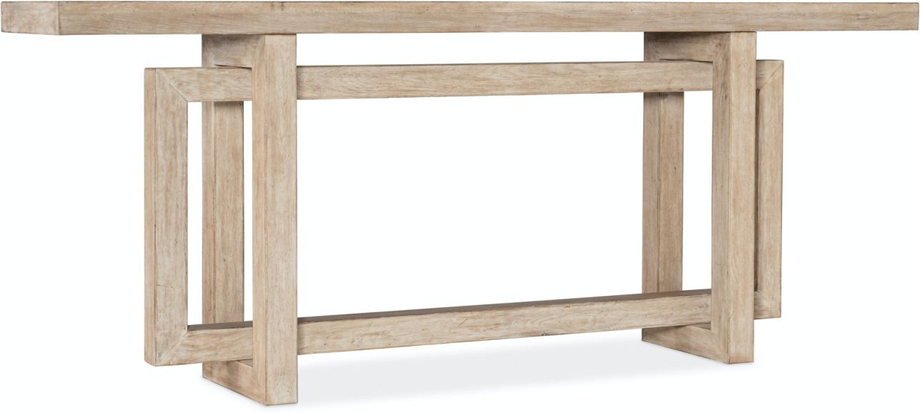 Hooker Furniture Commerce and Market Modern Console in Light Wood 7228-85007-80