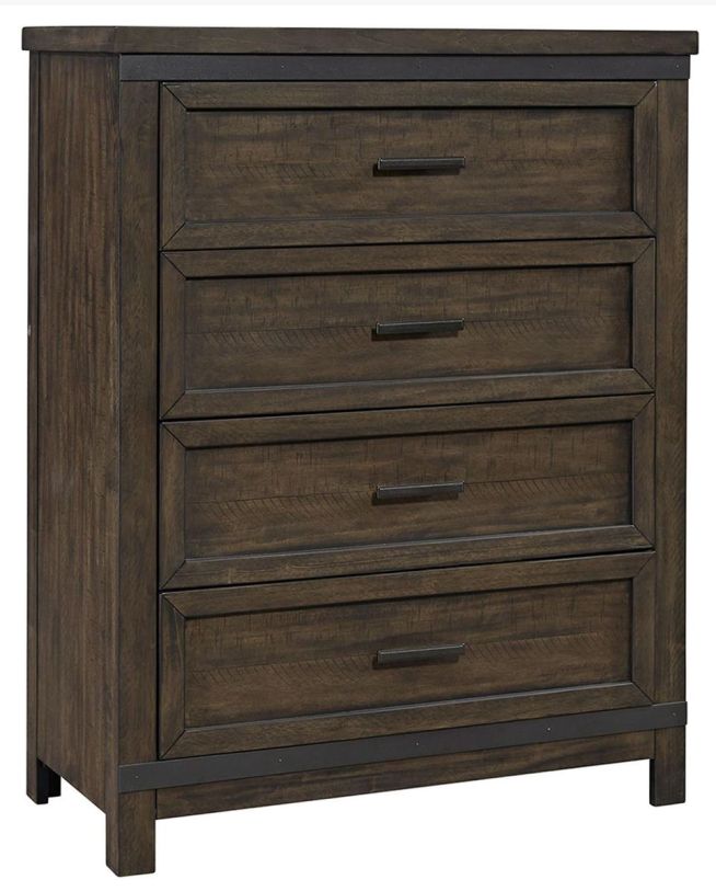 Liberty Furniture Thornwood Hills 4 Drawer Chest in Rock Beaten Gray 759-BR40  EST SHIP TIME APPX 4 WEEKS