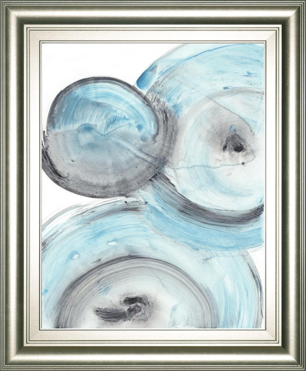 22×26 Ripple Effect IV By Ethan Harper – Light Blue