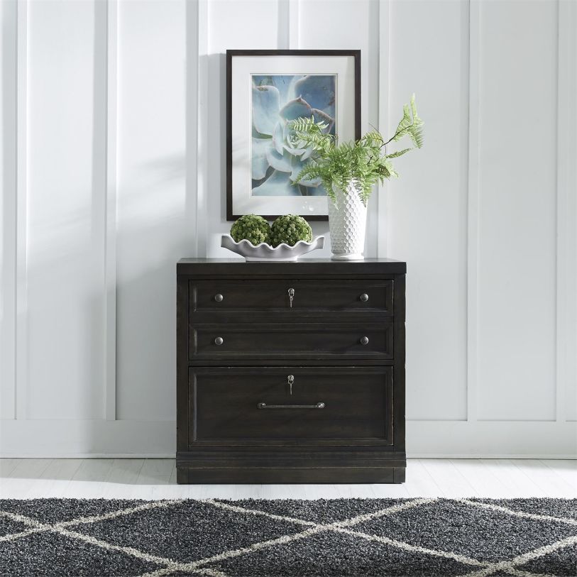 Liberty Harvest Home Bunching Lateral File Cabinet in Chalkboard 879-HO147  EST SHIP TIME APPX 4 WEEKS