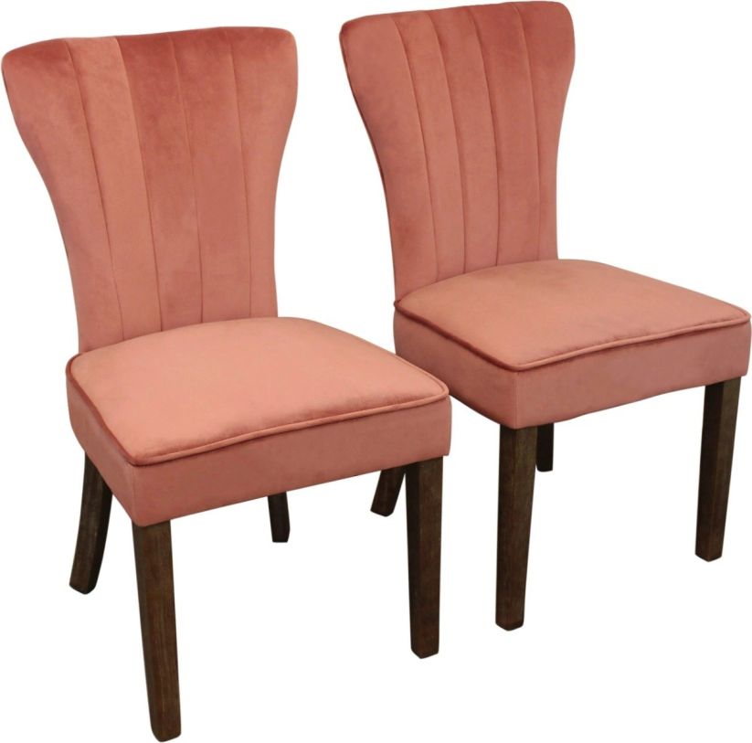 Moti Furniture Inwood Side Chair (Set of 2) in Blush 88011082