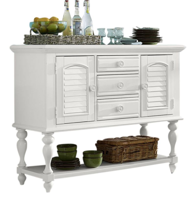 Liberty Furniture Summer House Server in Oyster White 607-SR5239  EST SHIP TIME APPX 4 WEEKS