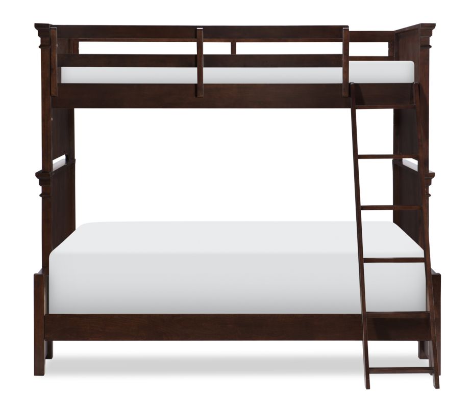 Legacy Classic Kids Canterbury Bunk Bed (Twin over Full) in Warm Cherry 9814-8140K