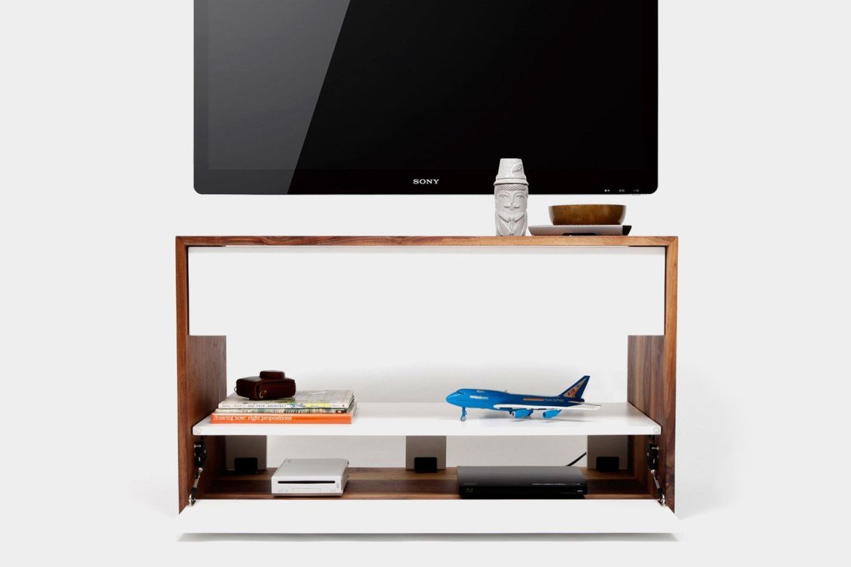 Artless Furniture THN 2.5 Media Console in White A-THN-2.5-WH-M