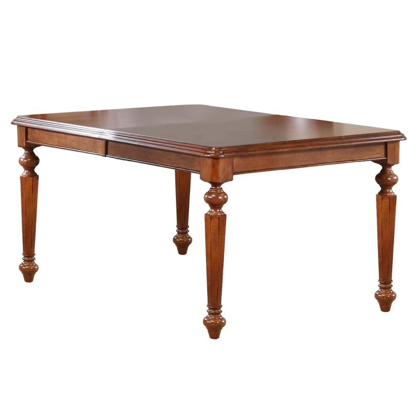 Sunset Trading Andrews Butterfly Leaf Dining Table in Chestnut DLU-ADW-TLB-4276-CT