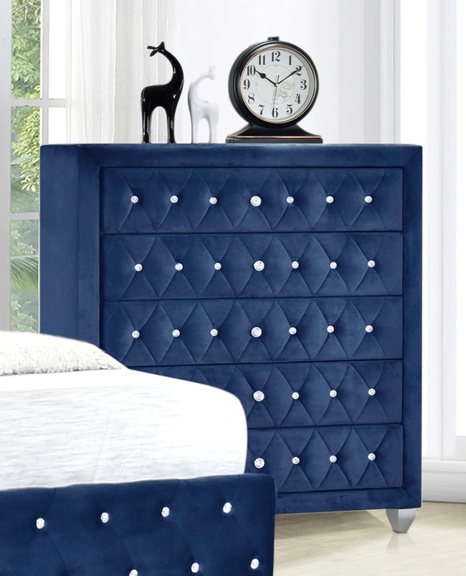 Titanic Furniture B210 Chest in Blue B210 C