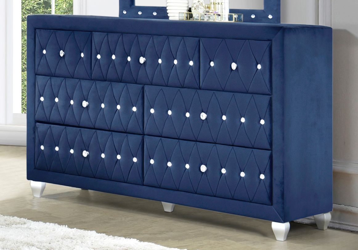 Titanic Furniture B210 Dresser in Blue B210 D