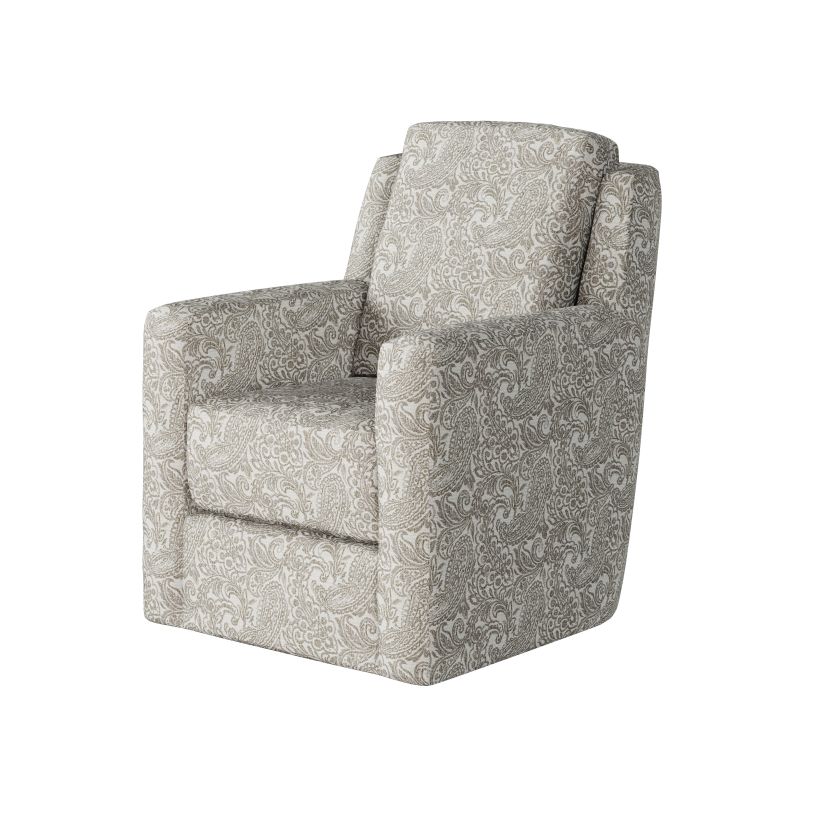 Southern Motion Diva 33″Wide Swivel Glider in Platinum 103 330-09