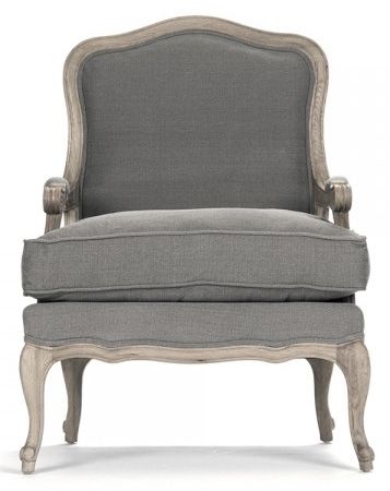 Zentique Bastille Arm Chair in Natural CFH004-1 E255 A084