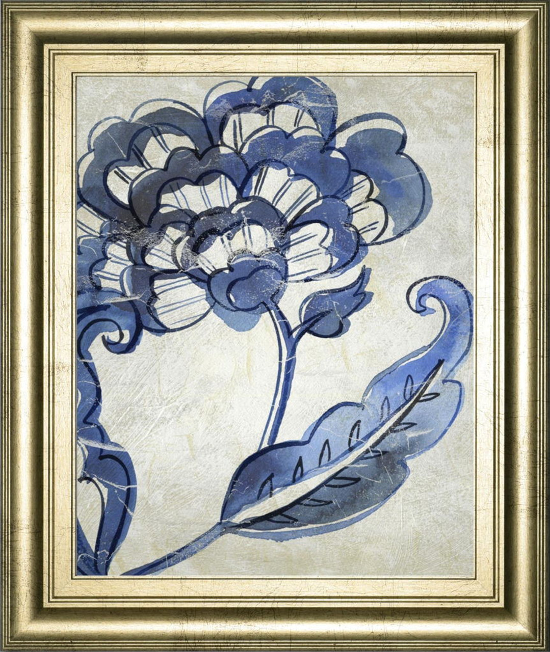 22×26 Vintage Porcelain I By Chariklia Zarris – Blue