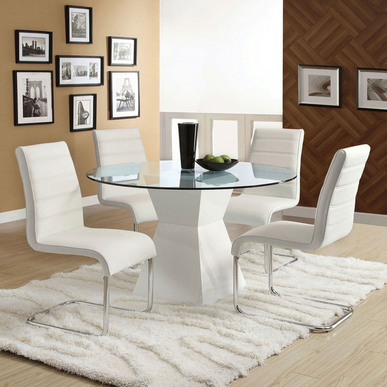 Mauna – Round Dining Table – White