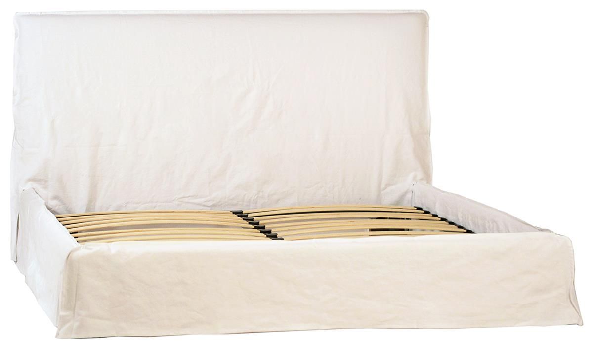 Eastern King Bed in White DOV3145EK