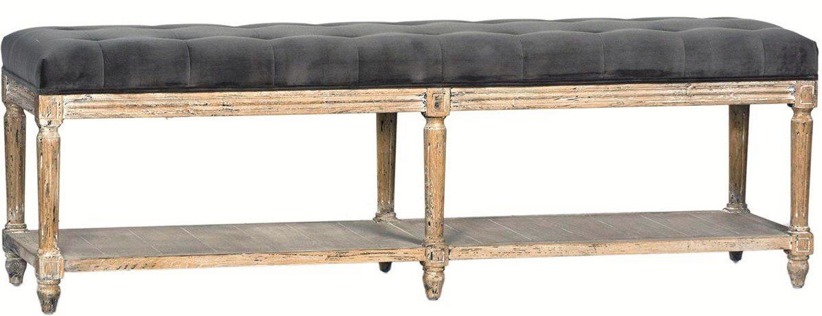 Bench in Antique Washed Wood DOV3208