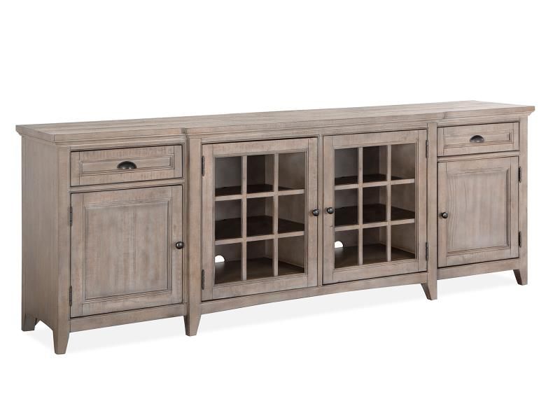 Magnussen Paxton Place Console 90″ in Dovetail Grey E4805-09