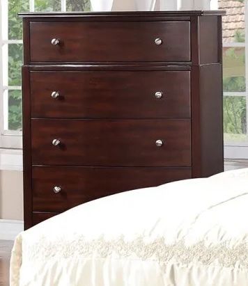 Boss Furniture F4338 5 Drawer Chest in Brown