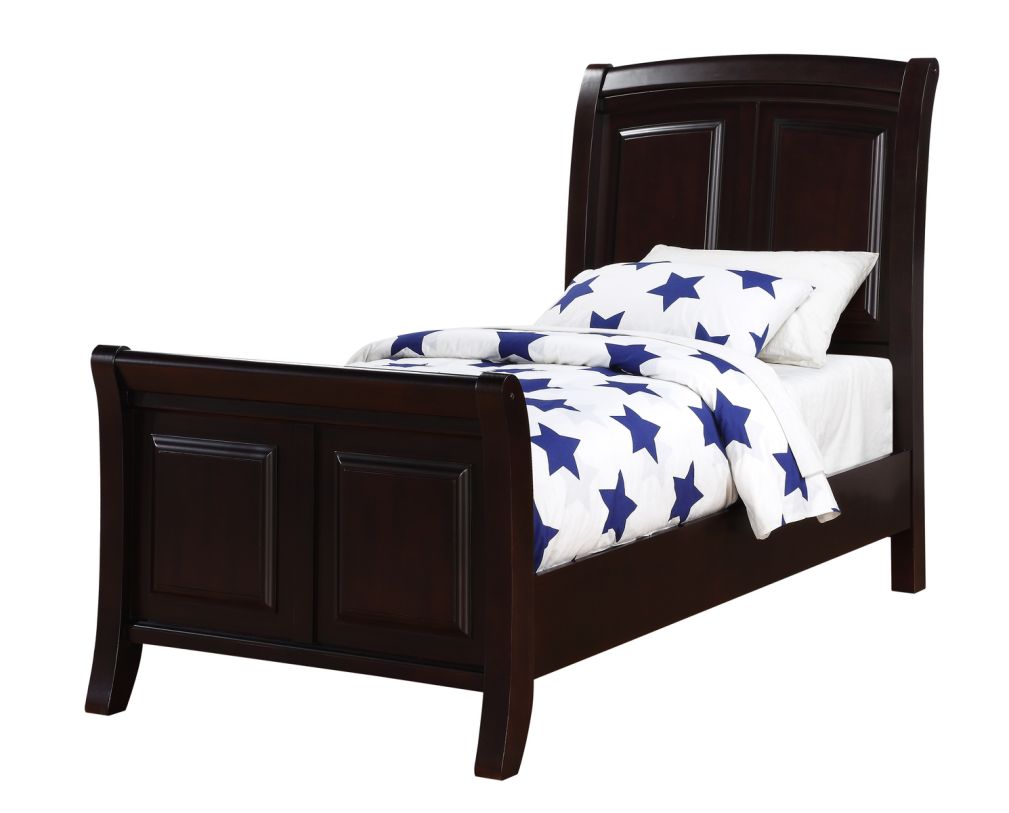 Glory Furniture G9800 Twin Sleigh Bed in Cappuccino G9800A-TB