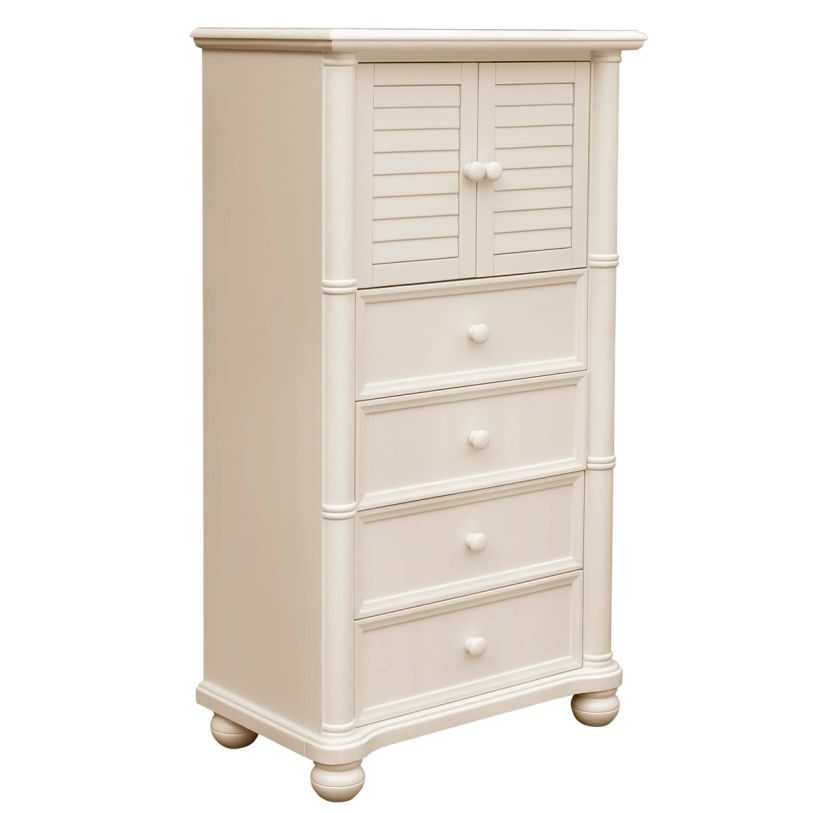 Sunset Trading Beachfront Chest in Cottage White CF-1742-0111