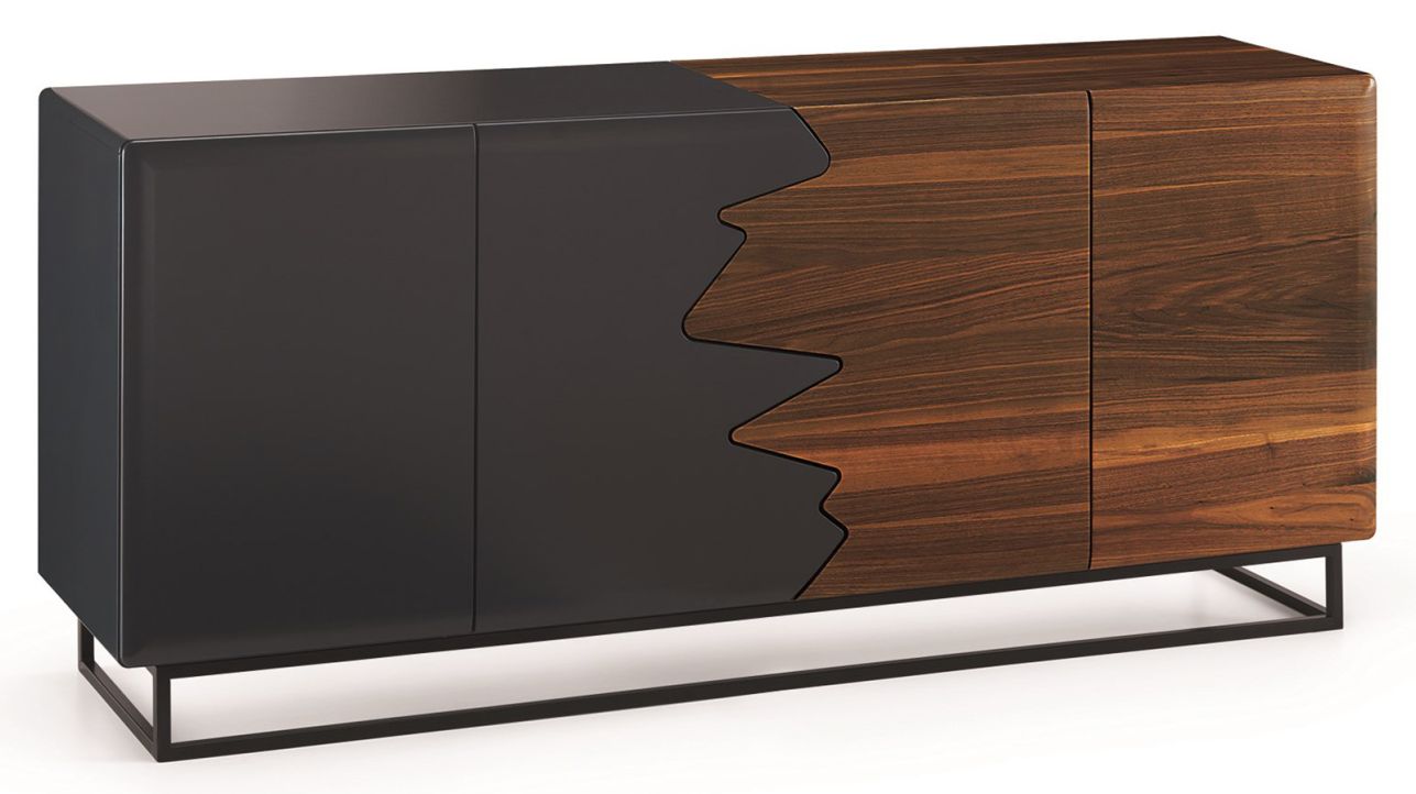 Bellini Kali Sideboard in Walnut/Anthracite  PROMO