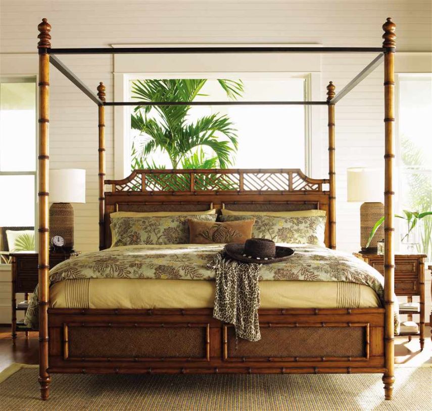 Tommy Bahama – Island Estate West Indies Queen Bed  PROMO