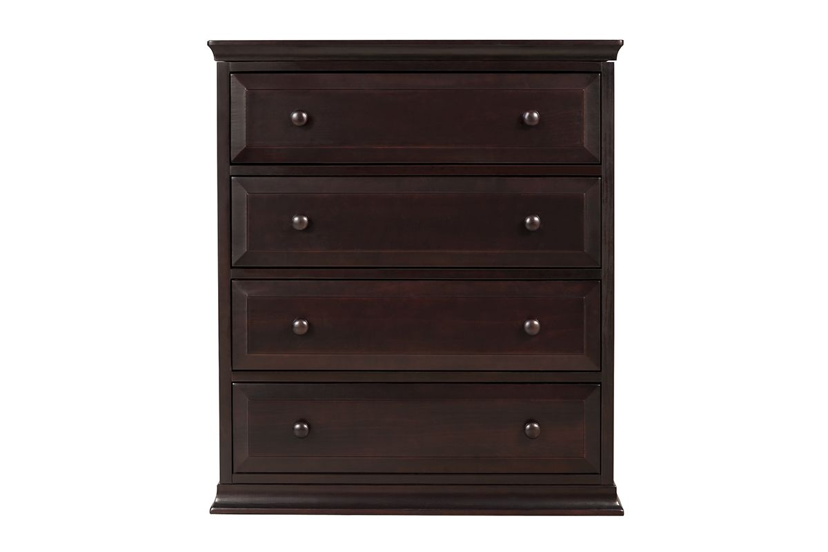 DaVinci Baby Signature 4 Drawer Tall Dresser in Dark Java M4422DJ