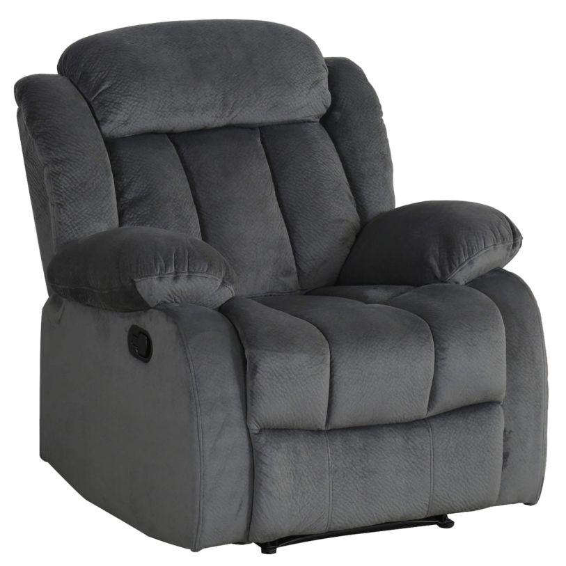 Sunset Trading Madison Reclining Chair in Charcoal SU-ZY550-108