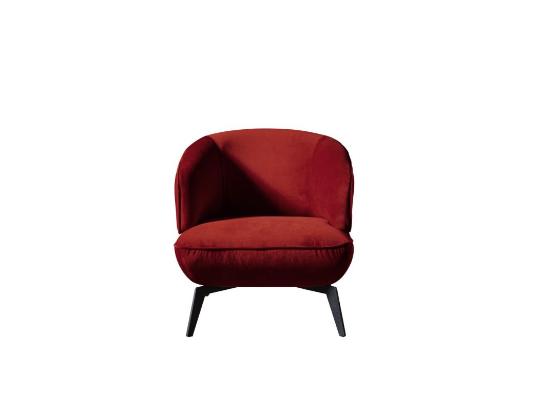 Whiteline Mersin Accent Chair in Red CH1756F-RED