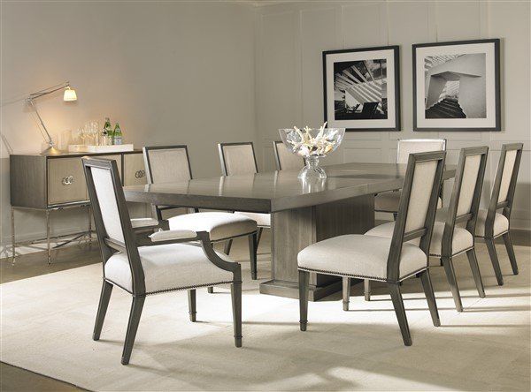 Vanguard Michael Weiss 7pc Dining Room Set in Langdon