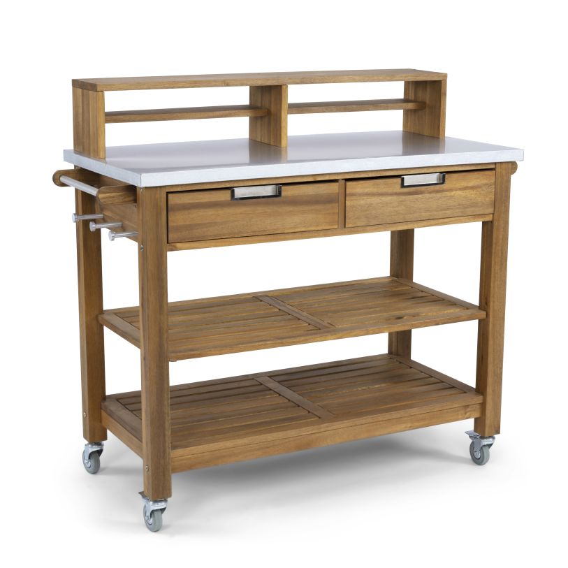 Homestyles Maho Potting Bench in Brown 5663-91 FedEx/UPS