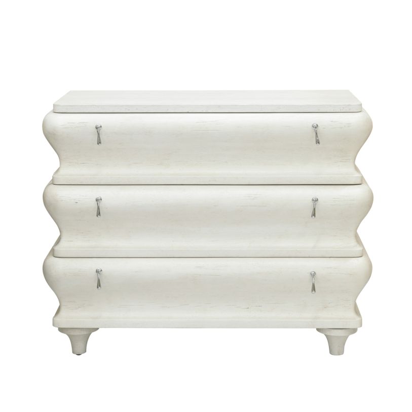 Pulaski Drawer Chest in Chalky White P301505 PROMO