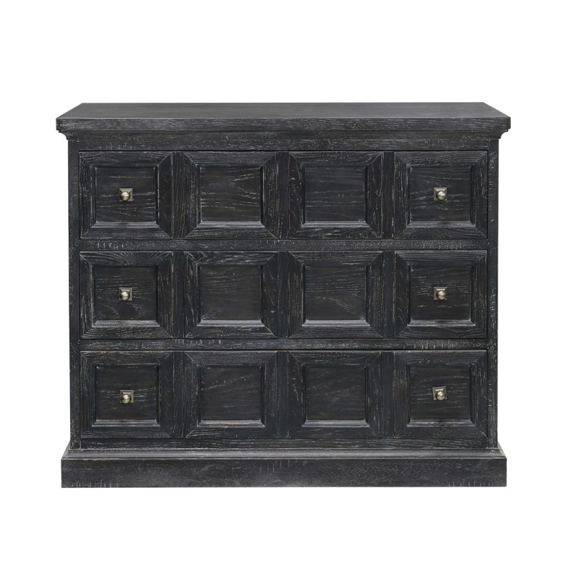 Pulaski Drawer Chest in Distressed Black P301599 PROMO