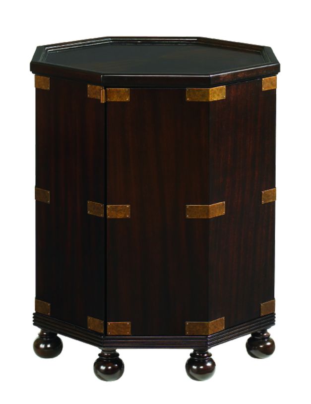 Tommy Bahama Royal Kahala Pacific Campaign Accent Table  PROMO