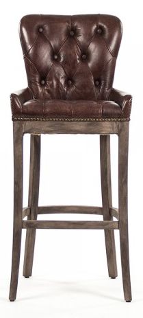 Zentique Roman Bar Stool in Brown (Set of 2) PF6