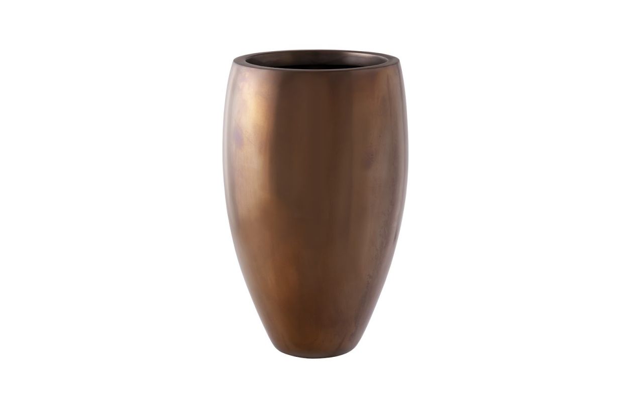 Phillips Collection Classic Medium Planter in Polished Bronze PH60379 CODE:UNIV20 for 20% Off