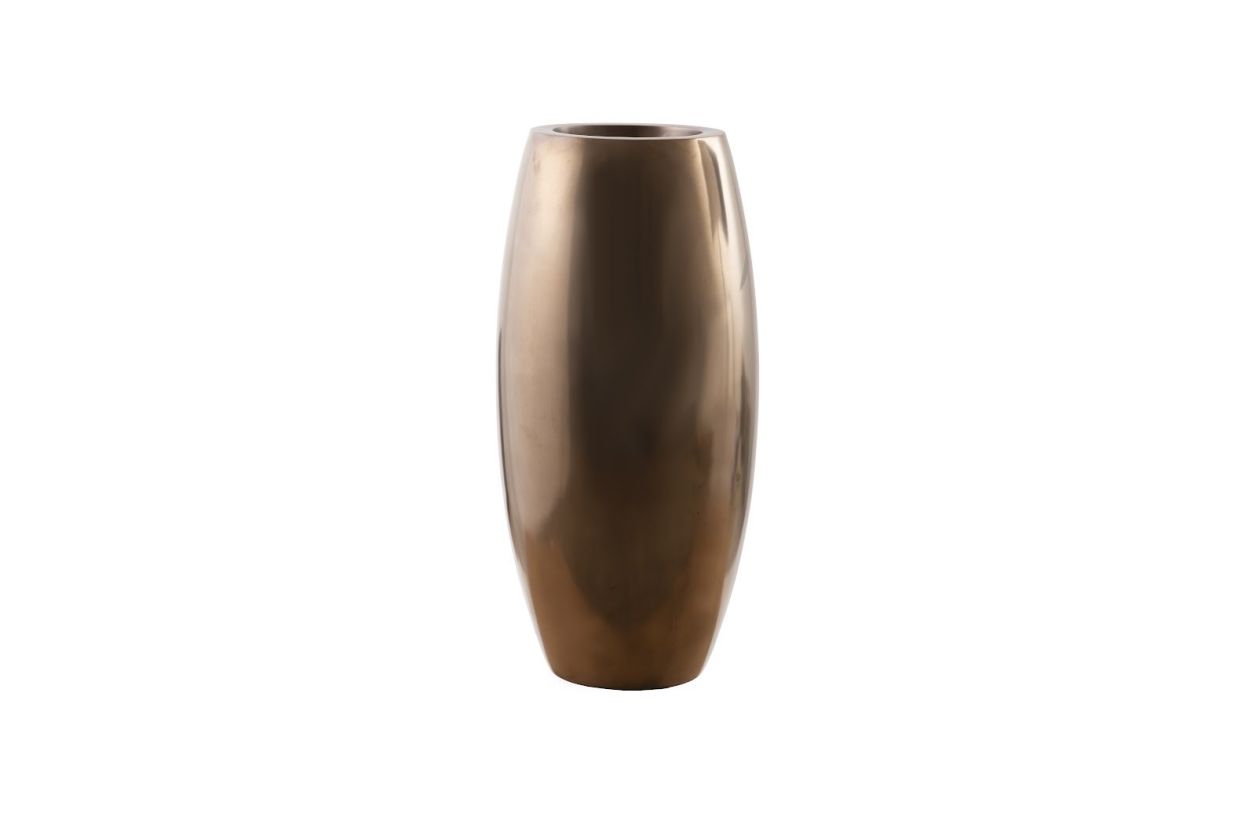 Phillips Collection Elonga Medium Planter in Polished Bronze PH60390 CODE:UNIV20 for 20% Off